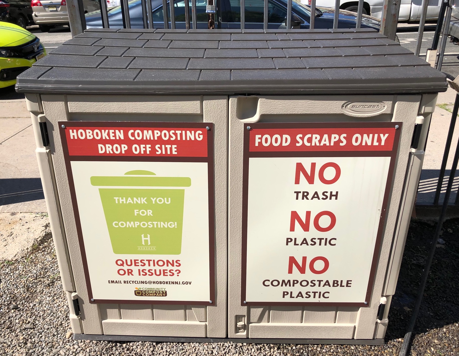 Hoboken opens eight new dropoff composting locations, tripling size of